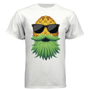 Upside Down Pineapple Hames Tee Shirt Play Well With Others WHITE - FRONT