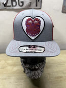 Valentine's Day Heart Skull Truck Hat