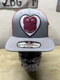 Valentine's Day Heart Skull Truck Hat