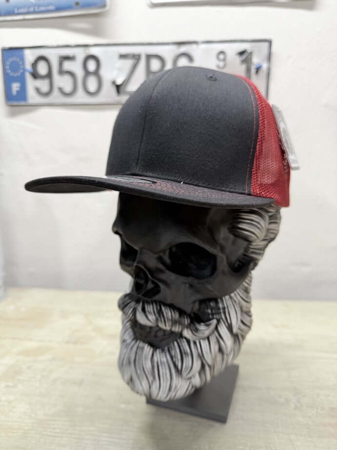 Christmas Skull Trucker Hat