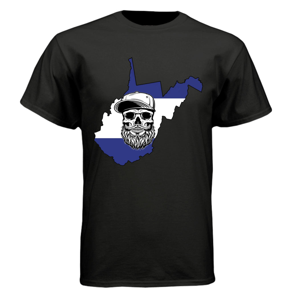 West Virginia Bearded Skull Appalachian Grit Beard Guys