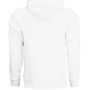 When in Doubt Grow a Beard Bold Graphic Hoodie with Bearded Humorous Edge WHITE - BACK