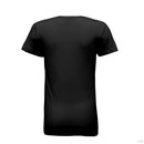 Whiskey And Weed Ladies Bella Tee Shirt BLACK - BACK