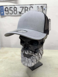 Grey and black side