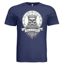 King of Patience Gothic Beard T-Shirt Symbol of Timeless Wisdom
NAVY - FRONT
