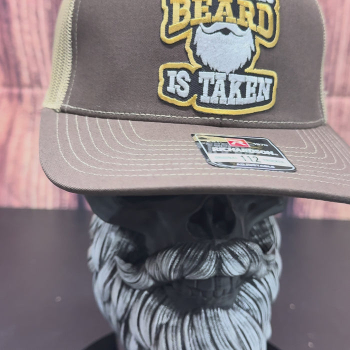 Sorry This Beard Is Taken Trucker Hat – Fun Gift