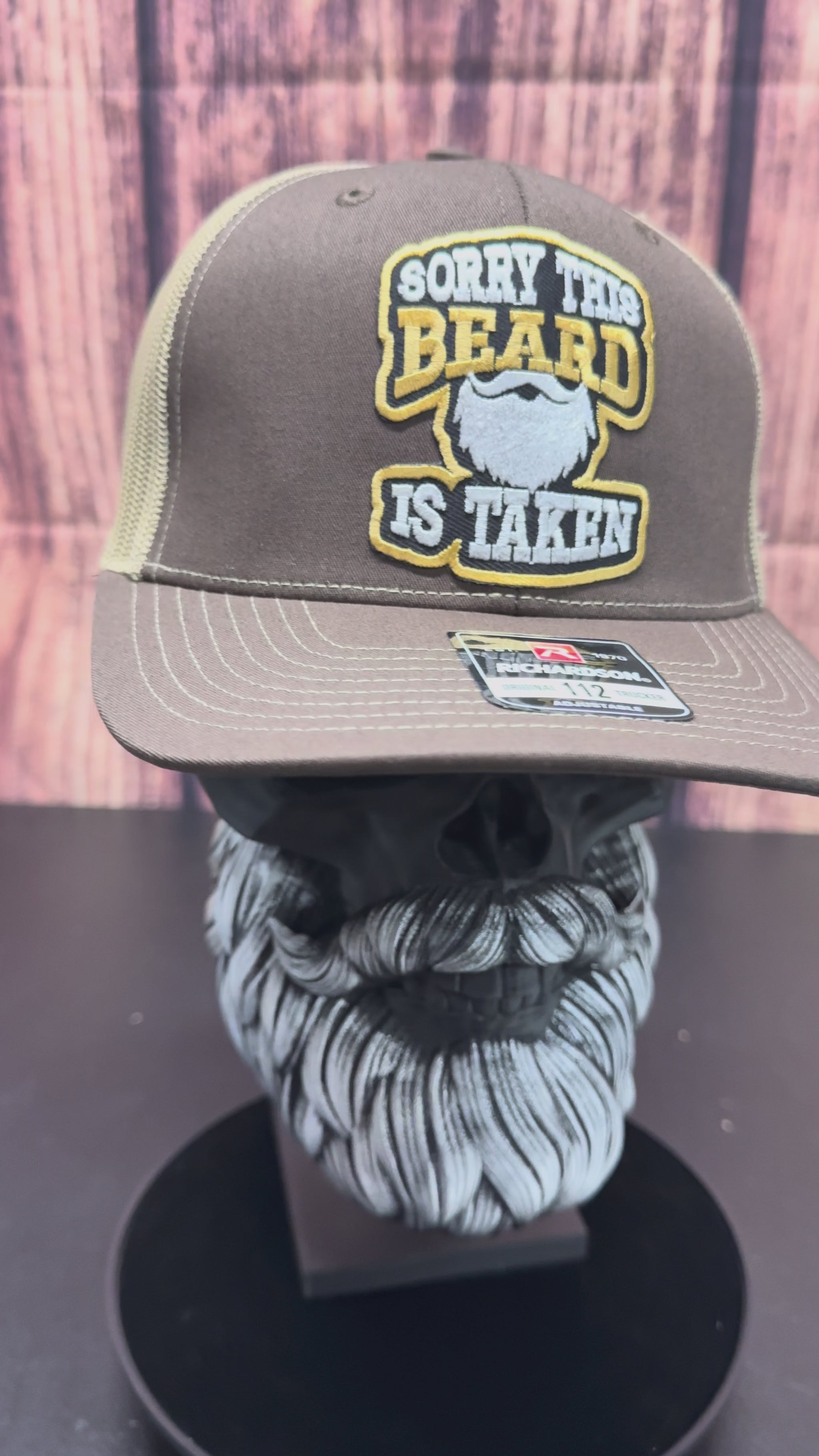 Sorry This Beard Is Taken Trucker Hat – Fun Gift