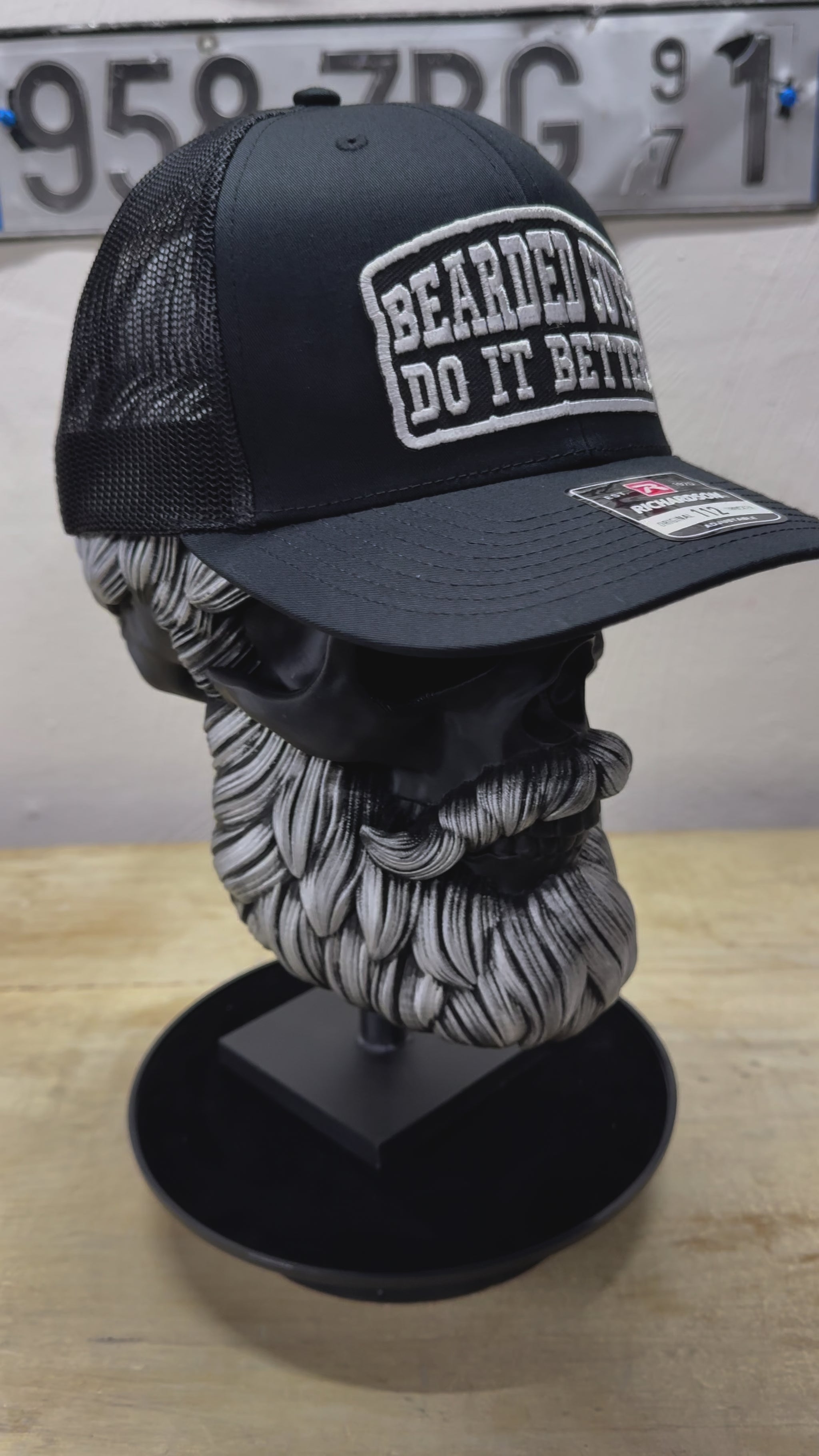 Bearded Guys Do It Better Funny Trucker Hat 