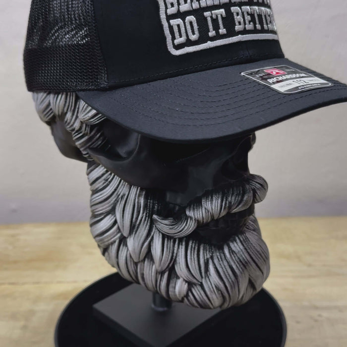Bearded Guys Do It Better Funny Trucker Hat 