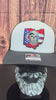 Ohio Bearded Skull State Flag Richardson Hat