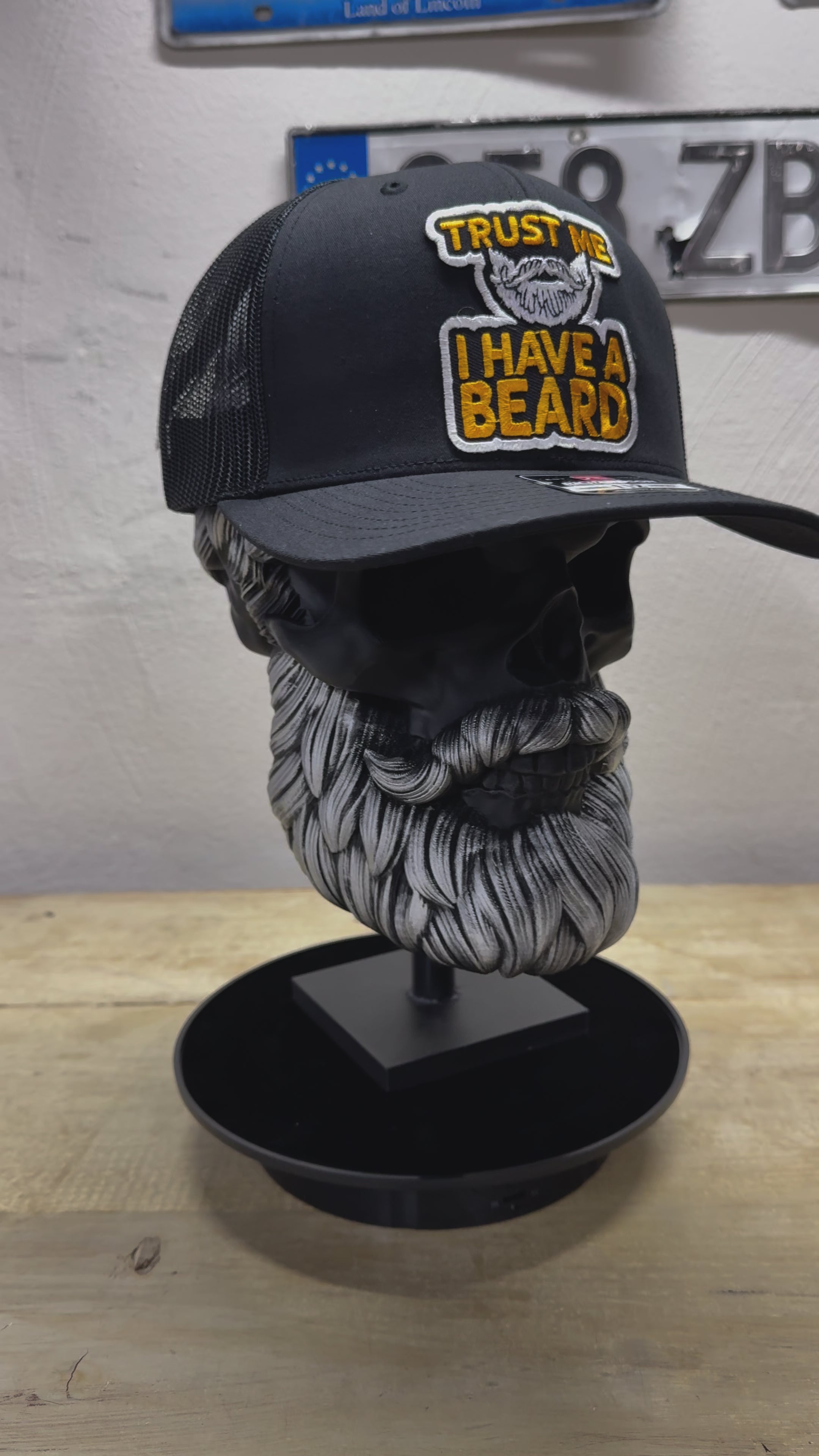 Trust Me I Have A Beard Trucker Hat 