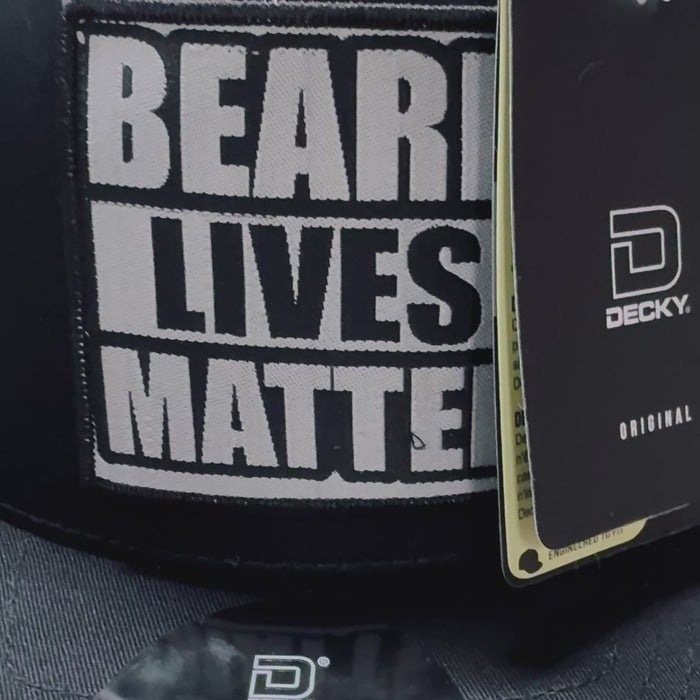 Beards Lives Matter Trucker Hat Snap Back Cap Patch