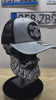 Beard Skull Weightlifting Workout Trucker Hat 