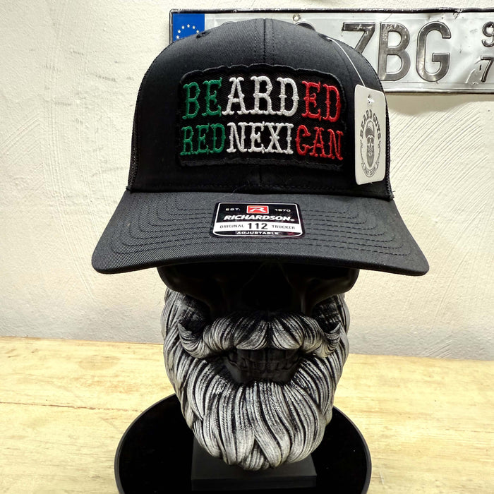 Bearded Rednexican Trucker Richardson Hat 