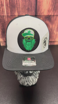 Weed Man Beard Trucker Hat – Fun Gift for Beard Lovers