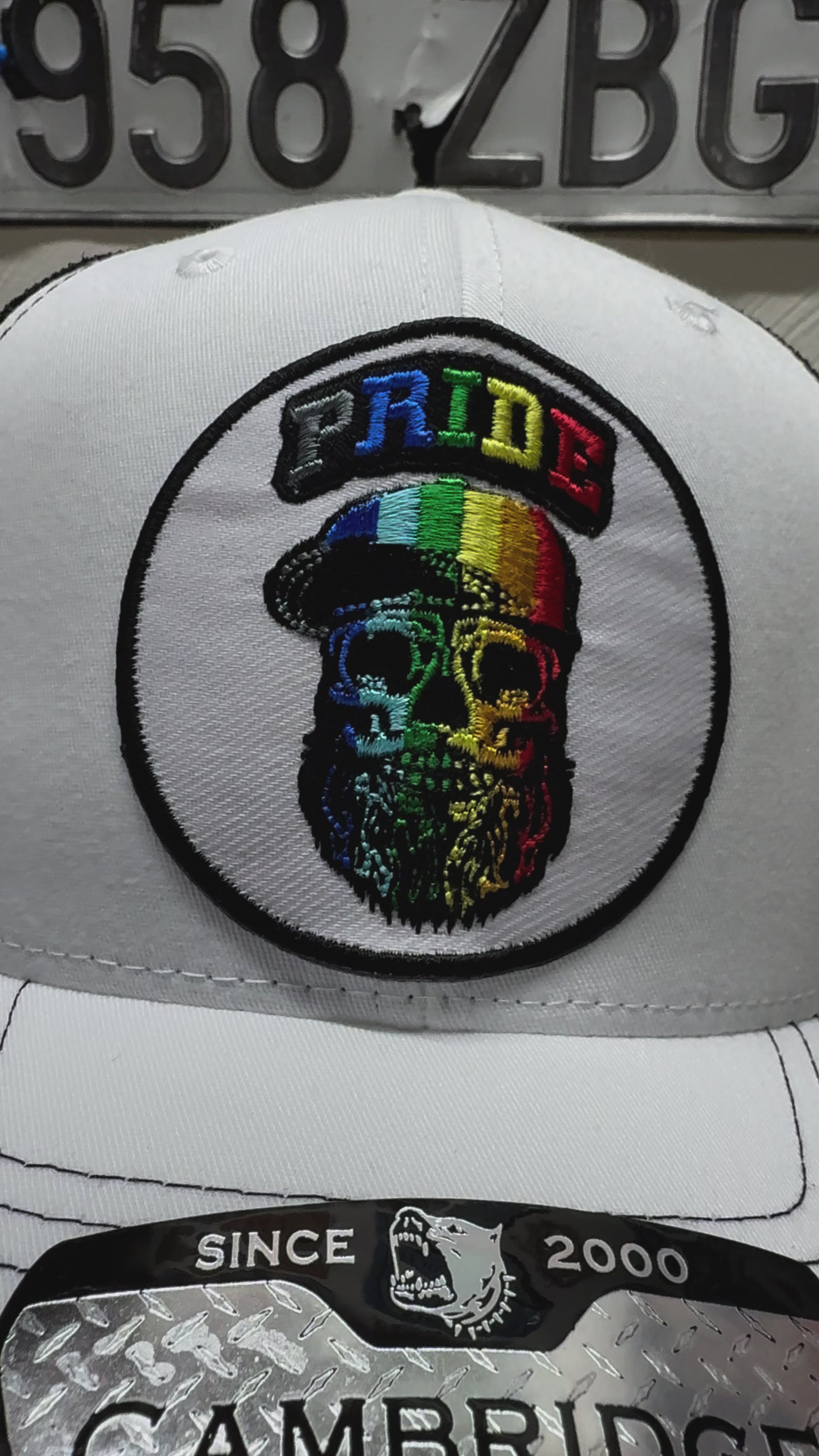  White and Black Hat