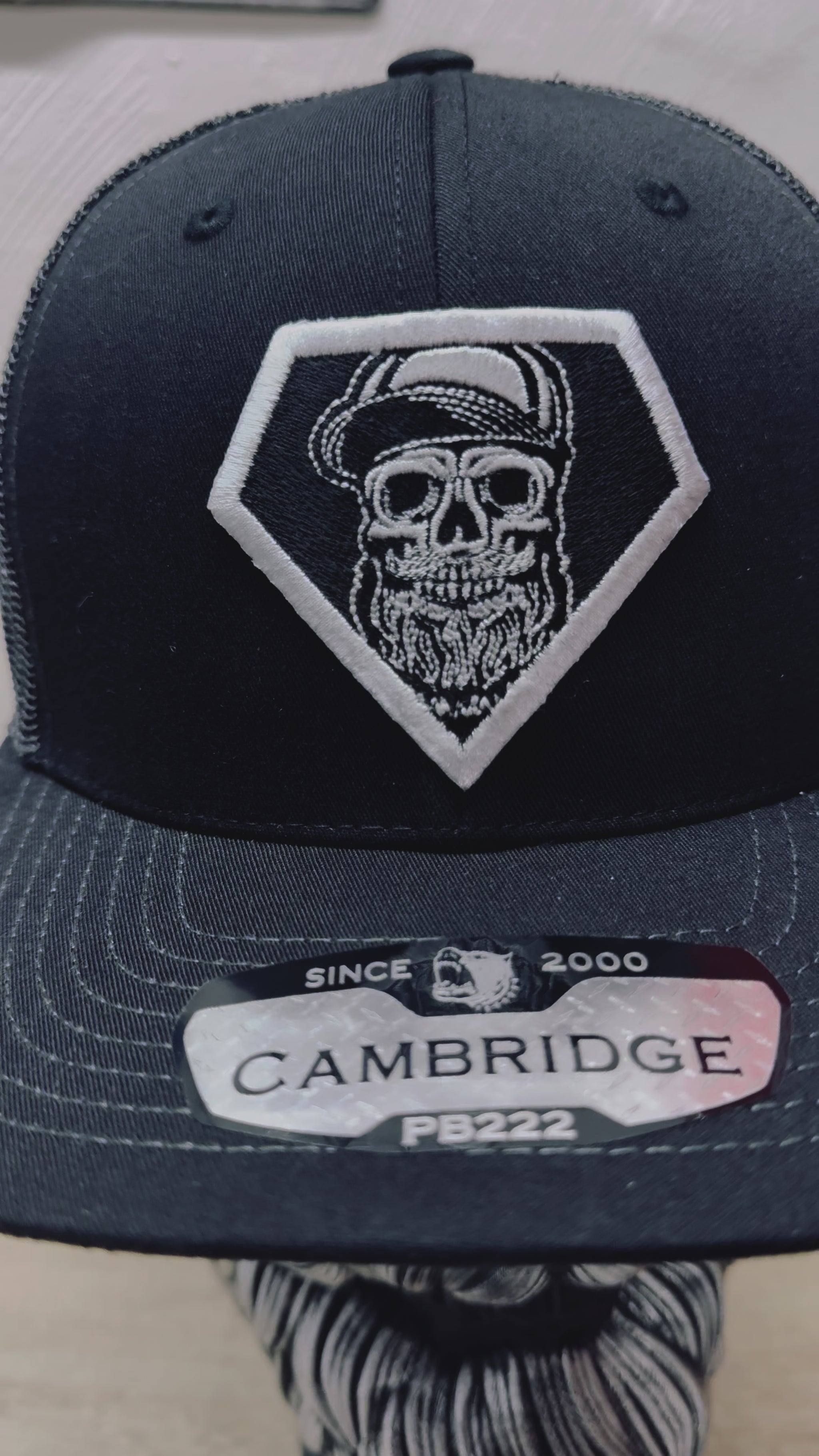  White and Black Hat