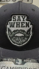 Say When Beard Trucker Hat - Ultimate Gift for Beard Enthusiasts - Fun & Unique Trucker Hat for Beard Lovers - With Free Beard Sticker