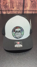 Bearded Santa Skull Holiday Beardmas Edition Richardson Hat