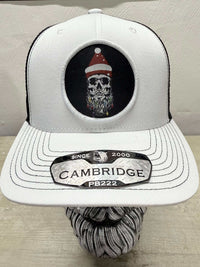 Christmas Skull Trucker Hat